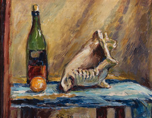 Still Life With Conch Shell
