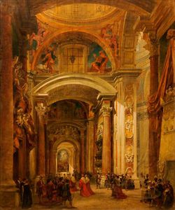 Interior Of St Peter's, Rome
