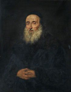 Kopf eines Juden (Jude Rabbi)