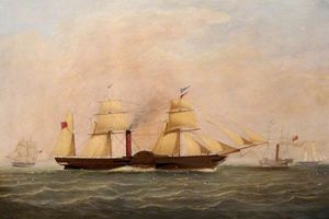 'britannia' -first Of The Cunard Line