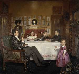 Ein Bloomsbury Familie