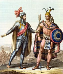 El encuentro entre Hernán Cortés