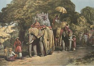 Pheel Khan, o cuartos Elefantes , el Campo de Holcar