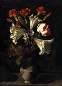 鲜花的花瓶