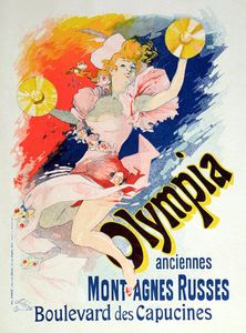 Poster Advertising 'olympia'
