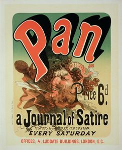Reproduction Of A Poster Advertising 'pan'