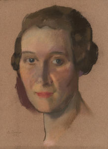 Portrait Of Evgenia Solomonovna Mantseva