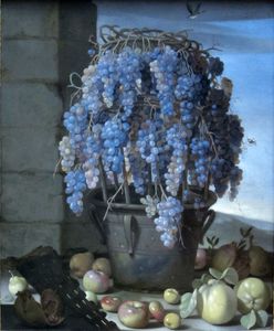 Still Life With Grapes And Other Fruits