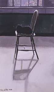 Cat On A Chair