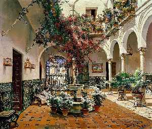 Inside Courtyard, Seville