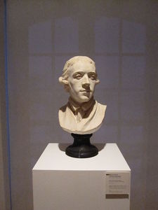 buste du peintre Pierre-etienne par falconet Yerno Epouse Marie-anne Collot-falconet