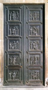 Bronze Doors Of The New Sacristy