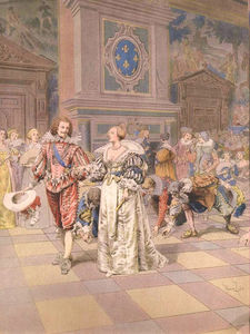 Buckingham et Anne d Autriche
