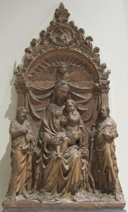 Pala D'altare Con La Madonna I Santi