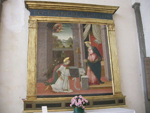 San Giovannino Dei Cavalieri, Maestro Di Stratonice, Annunciazione