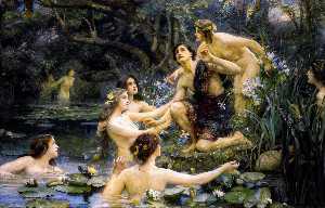 Hylas And The Water Nymphs