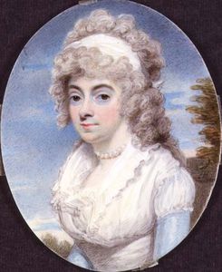 Miniature Of Unknown Woman