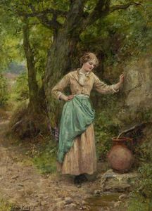 Girl At A Well