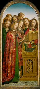 Singing Angels, From The Left Wing Of The Ghent Altarpiece