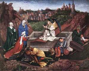 i tre Marys presso la tomba