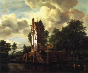 The Ruin Of The Huis Food Lost At The Amstel Near Amsterdam
