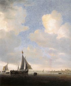 Ansicht Of Alkmaar von dem Meer