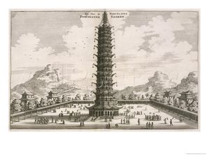 The Porcelain Tower From An Account Of A Dutch Embassy To China
