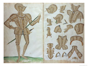 Halder Suit Of Armour For Sir Henry Lee From An Elizabethan Armourer S Album