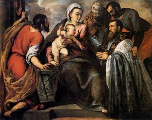 Virgin And Child With Saints