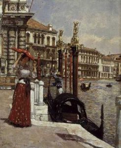 En el Gran Canal venecia