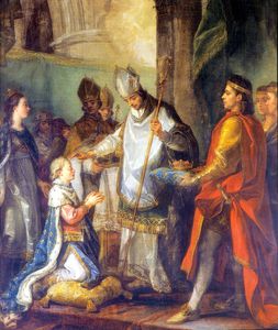 Le Sacre De Saint Louis, Roi De France