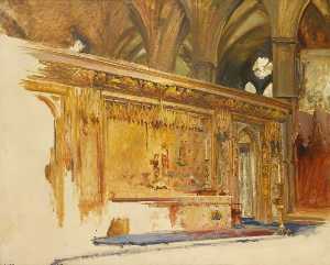 im inneren von Westminster Abtei