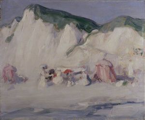 Berneval, The Cliff
