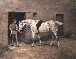 The Dapple Grey And Stable Lad