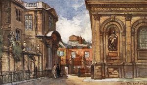 The Old Ashmolean Museum And Sheldonian Theatre