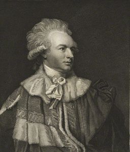 portrait de john Baker-holroyd , 1st comte de Sheffield