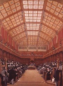 Interior Of The House Of Commons