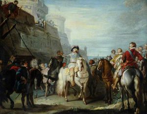 King Charles I At The Gates Of Hull