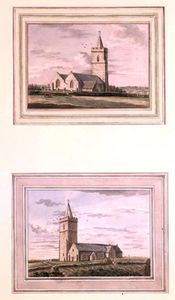 Two Views Of St. Saviour's, Guernsey