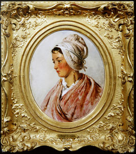 Portrait Of Marguerite Bourgoigne
