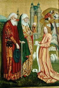 L annunciazione Per Gioacchino e Anna, dal Duomo Altare