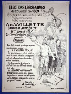 Poster Promoting The Election Of The Artist In The