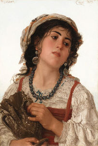 A Young Italian Peasant Girl