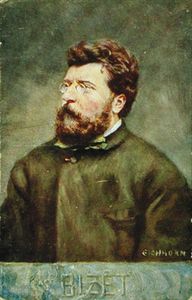 Porträt von Georges Bizet