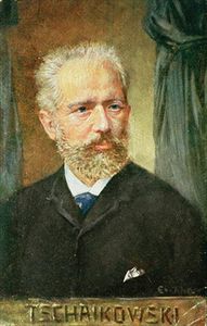 Portrait Of Piotr Ilyich Tchai