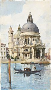 Blick Auf Santa Maria Della Salute, Venedig