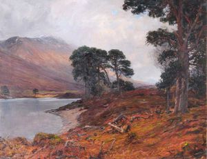 Loch Tulla Und Ben Doran