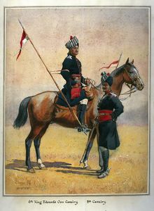 Soldiers Of The 6th Edward's Own Cavalry And The