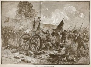 Picketts Gebühr in Gettysburg