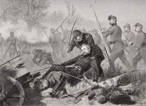 Tod von General Isaac Stevens